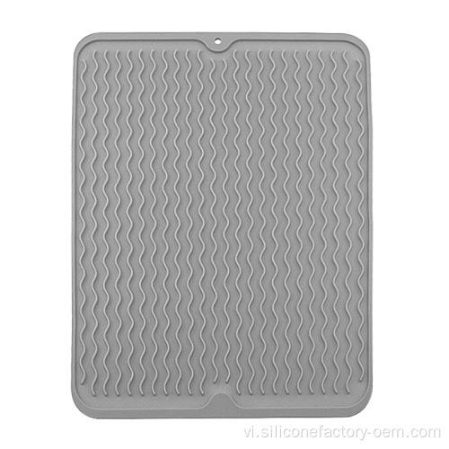 Đĩa silicon sấy khô đệm bếp sấy khô